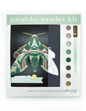 Load image into Gallery viewer, Oleander Hawk Moth Paint-by-Number Kit.
