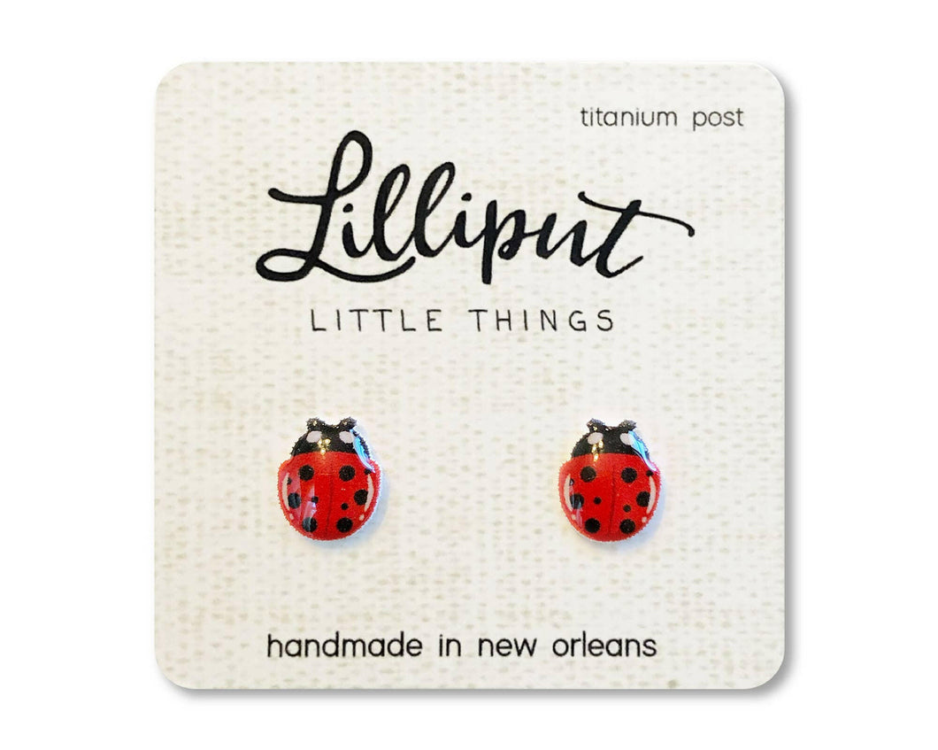 Ladybug Earrings