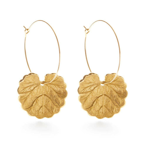 Geranium Leaf Hoops.