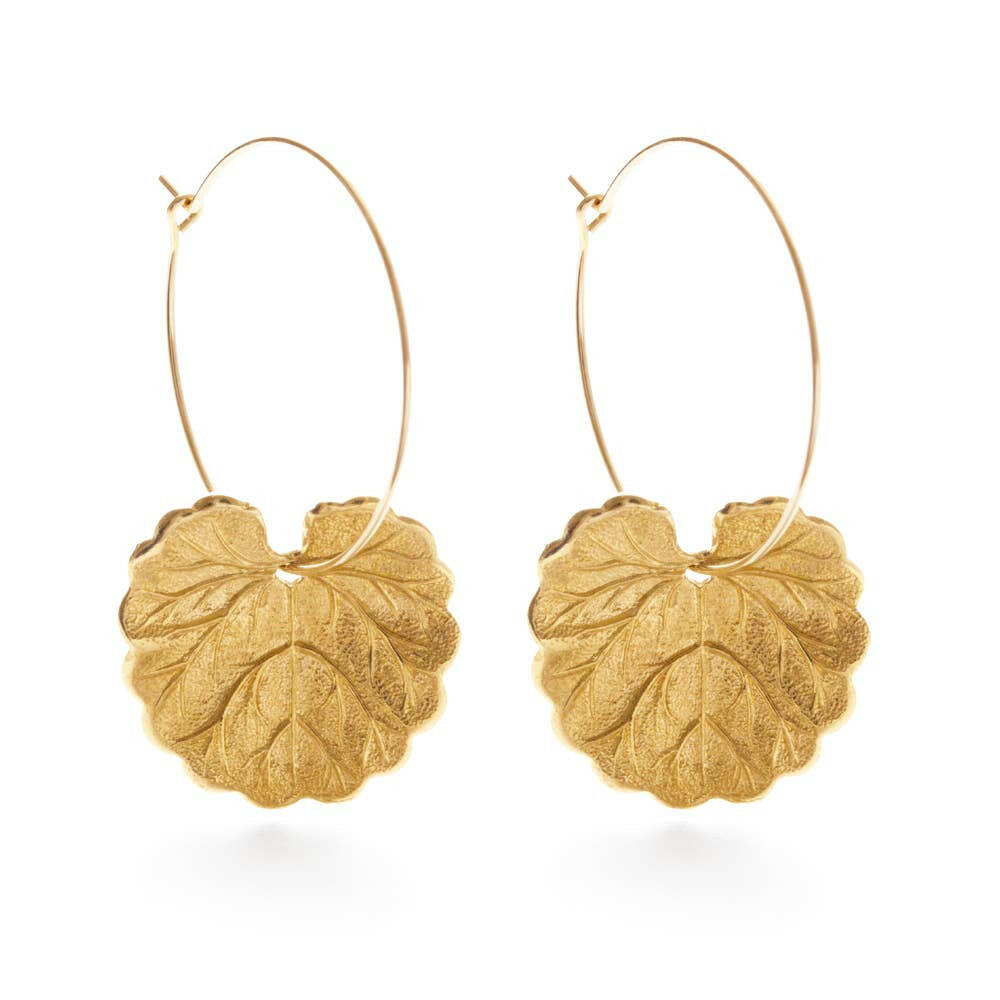 Geranium Leaf Hoops.