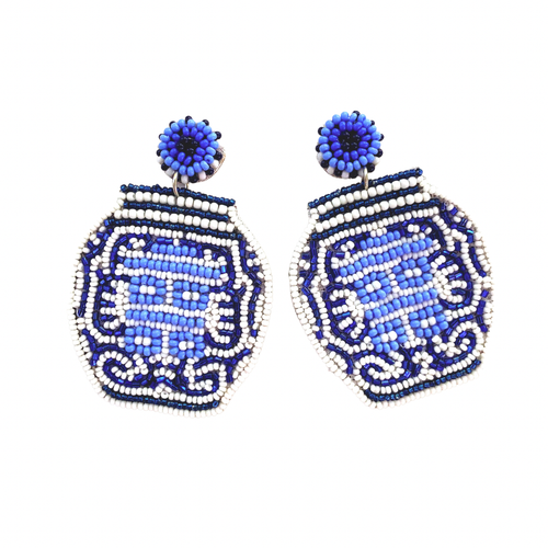 Ginger Jar Earrings.