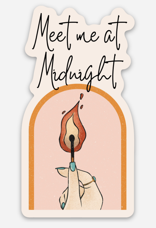 Taylor wants to Meet Me at Midnight  Sticker (Taylor Swift).