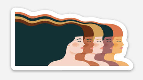 We are Women Sticker.