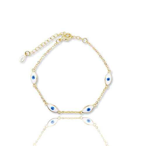 Blue Evil Eye Bracelet.
