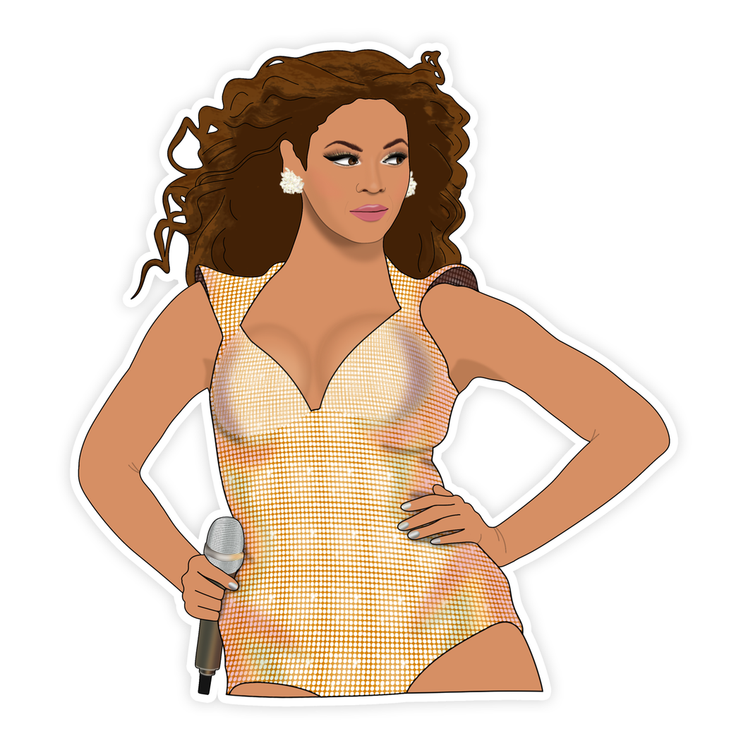Beyonce Round Stickers Beyonce Greatest Hits Decorative Stickers