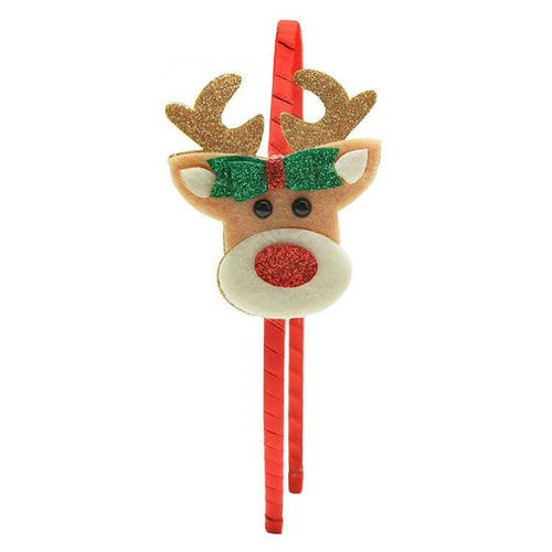 Happy Reindeer Headband.