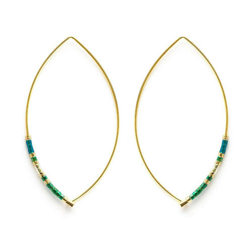 Japanese Marquise Threaders- Seashore.