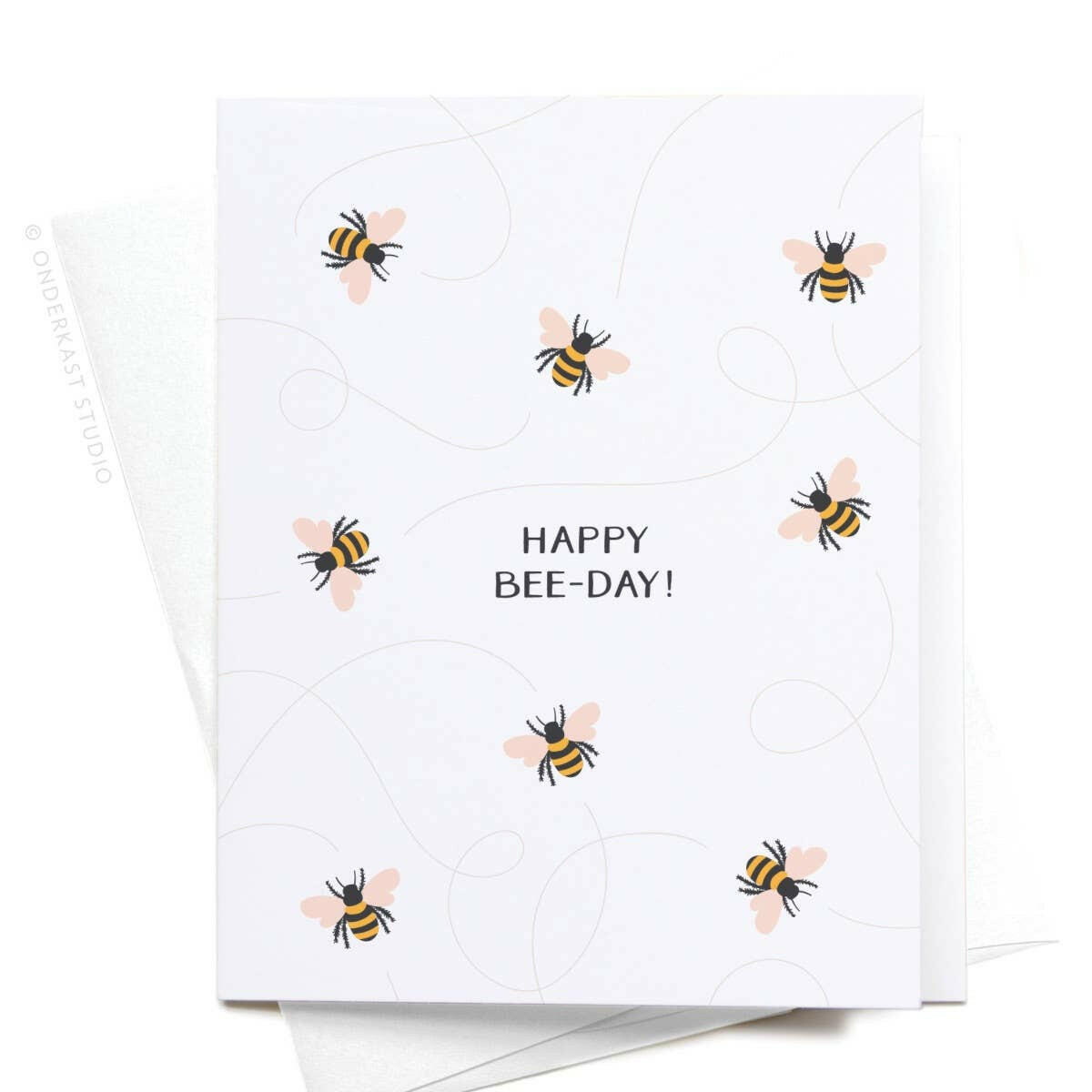 Happy Bee-day! Greeting Card.