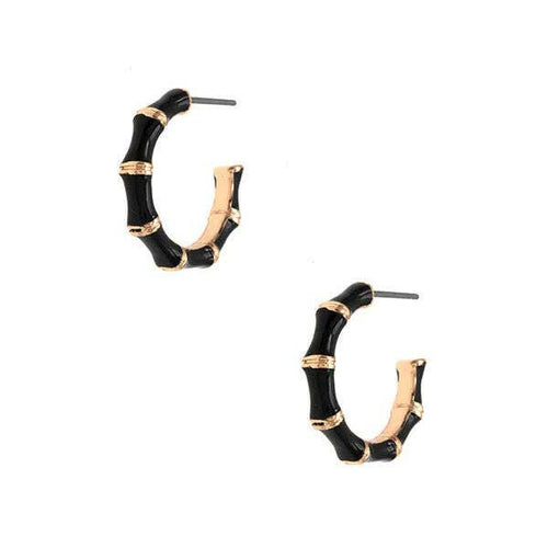 Mini Black Bamboo Hoop.