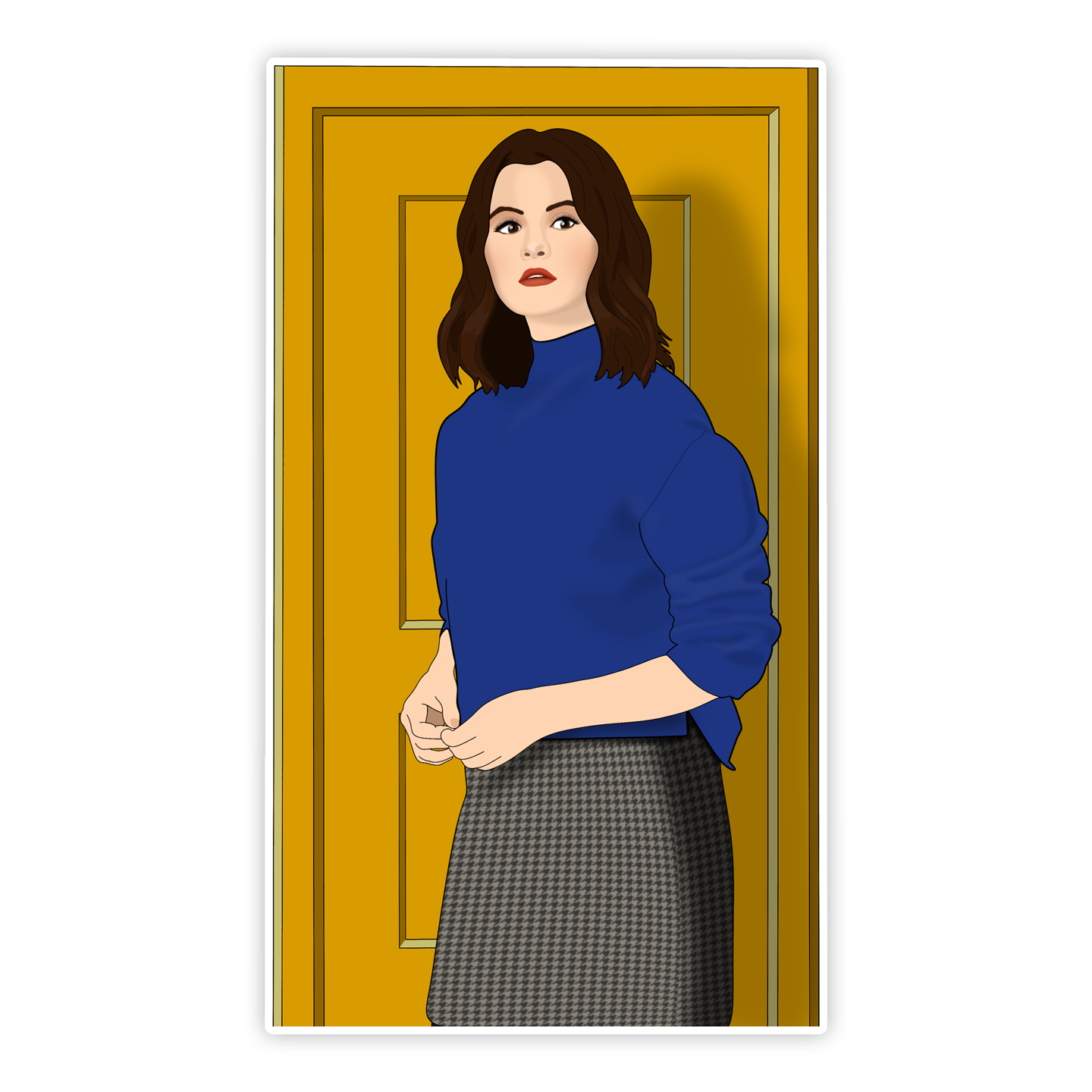 Only Murders in the Building Mabel Sticker.