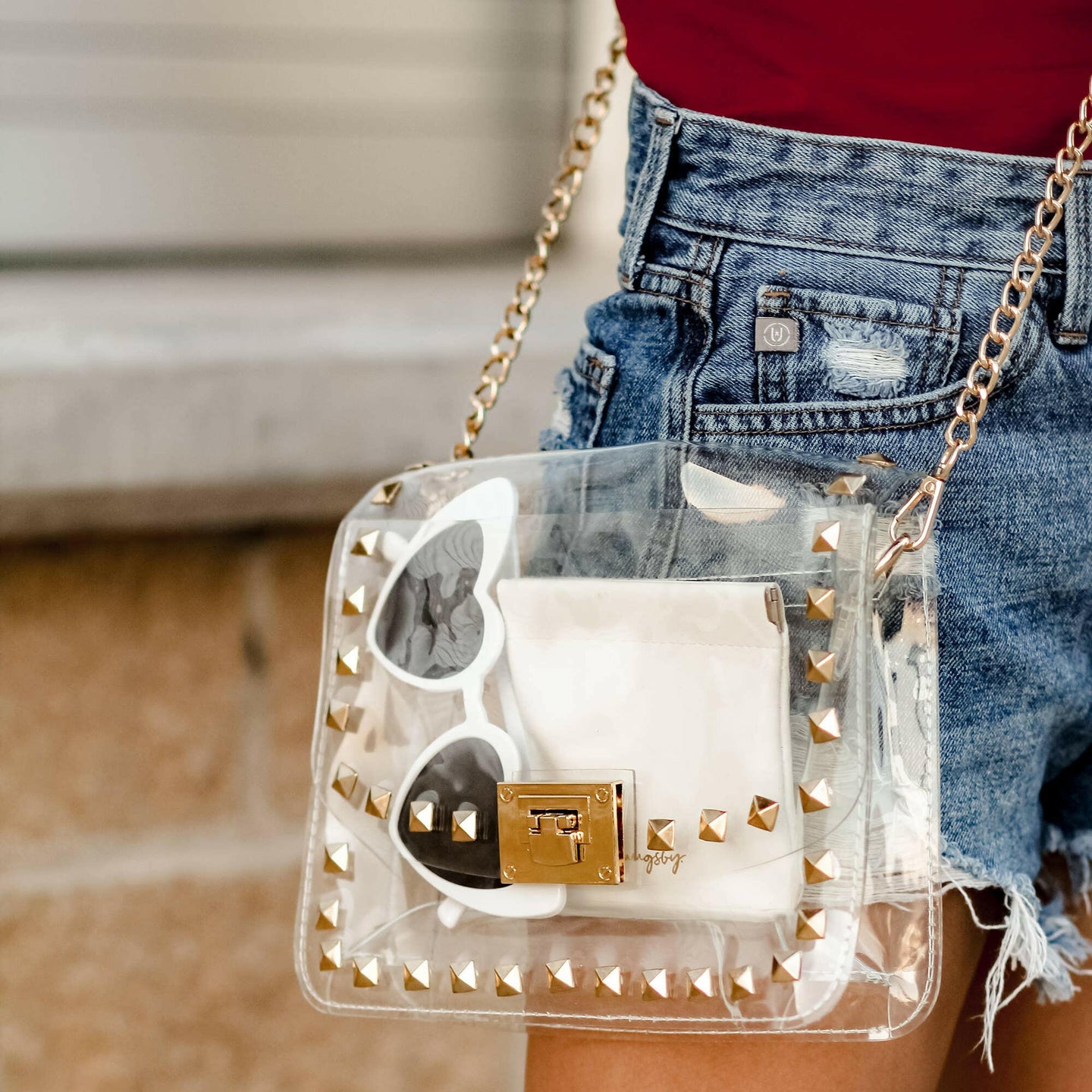 Clear Crossbody Stadium Purse, Game Day Accessories.