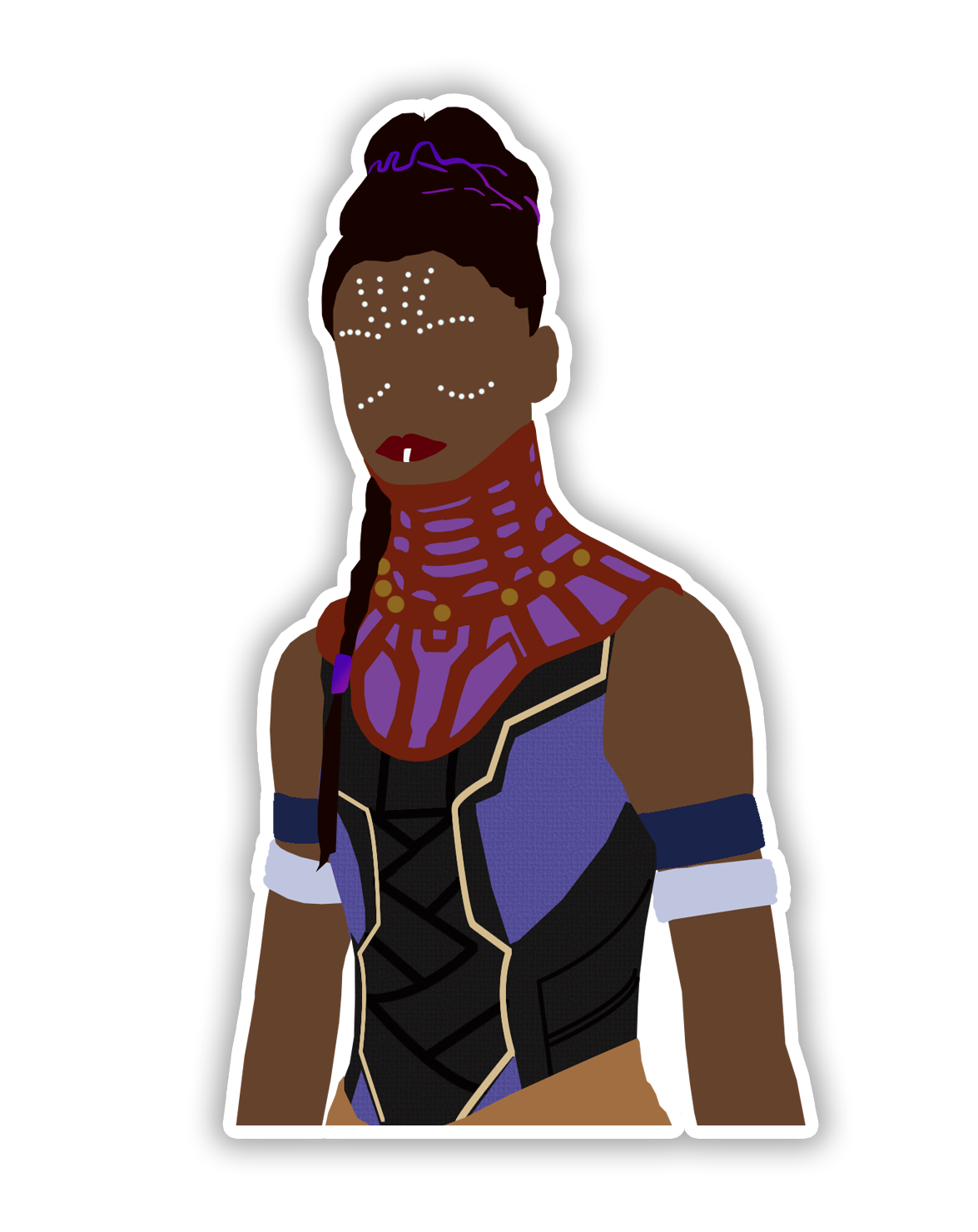 Shuri Black Panther Sticker