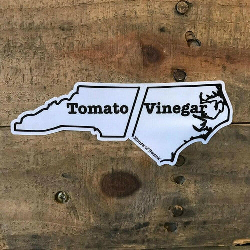 North Carolina BBQ Sticker.