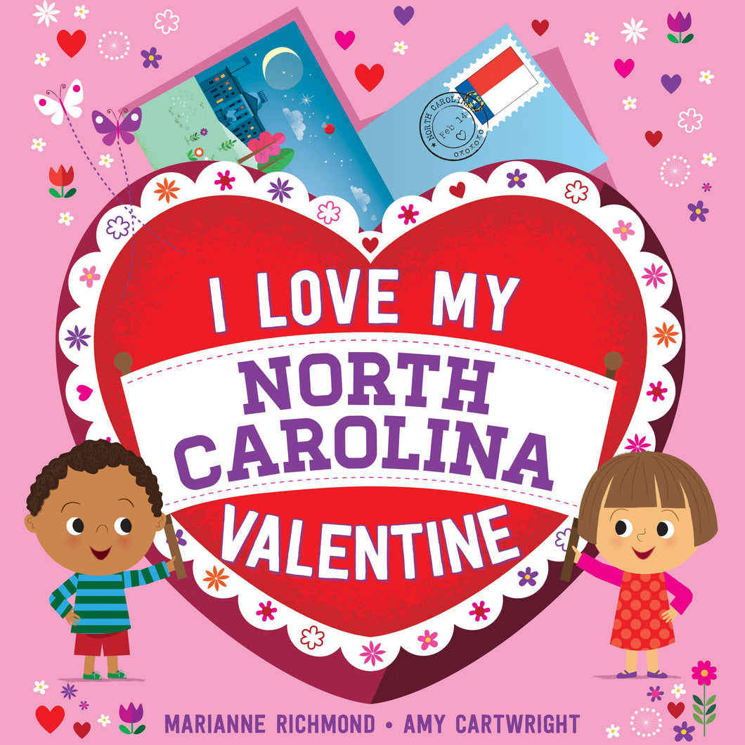I Love My North Carolina Valentine (BB-Padded)