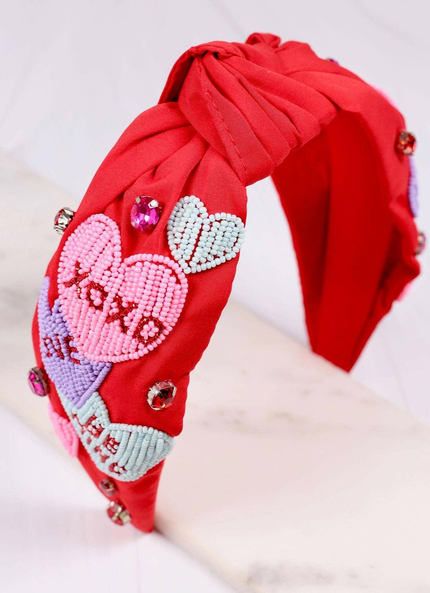 Always & Forever Hearts Headband.