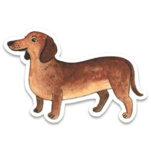 Dachshund Sticker.