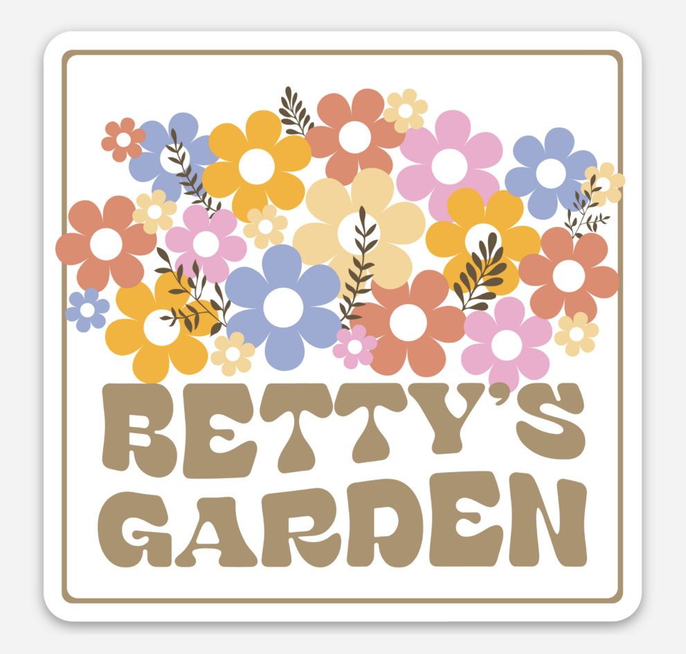 Betty's Garden Sticker (Taylor Swift).