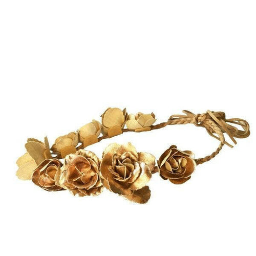 Flower Crown - Gold.