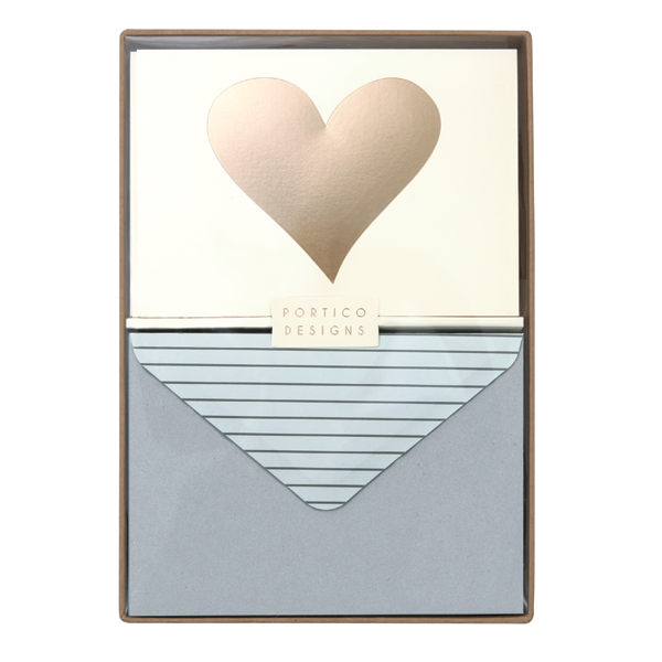 Boxed Notecard Set - Heart