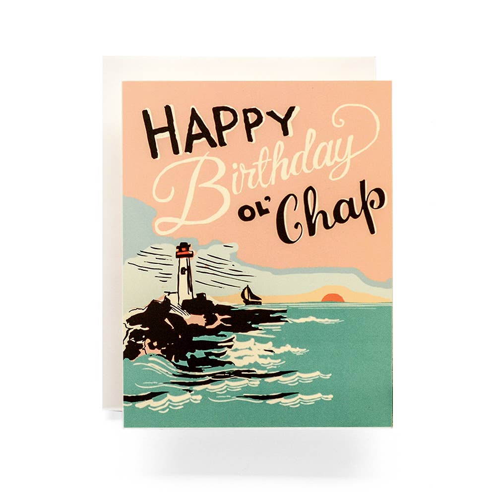 Lighthouse Birthday Greeting Card