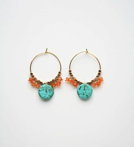 Turquoise Earrings.