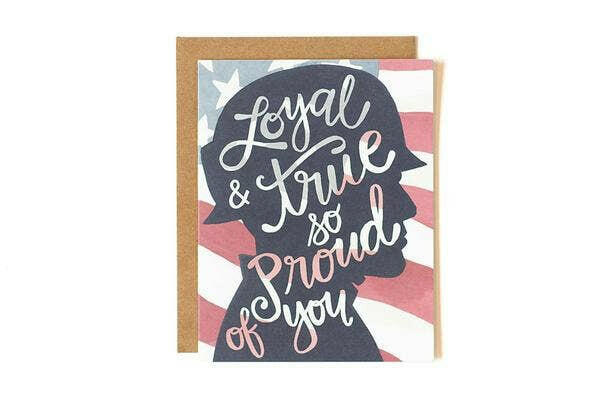 Loyal & True Greeting Card Stationery.