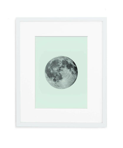 Moon Mint Art Print.