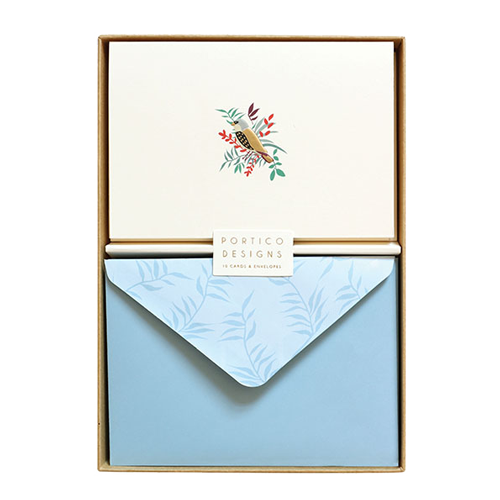 Boxed Notecard Set - Tropical Bird.