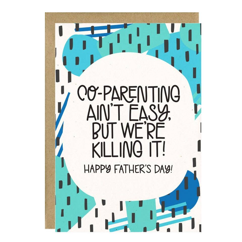 Co-Parenting Dad Card