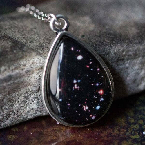 Drops in Cosmic Ocean Necklace.