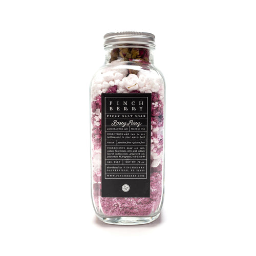 Fizzy Salt Soak - Rosey Posey.