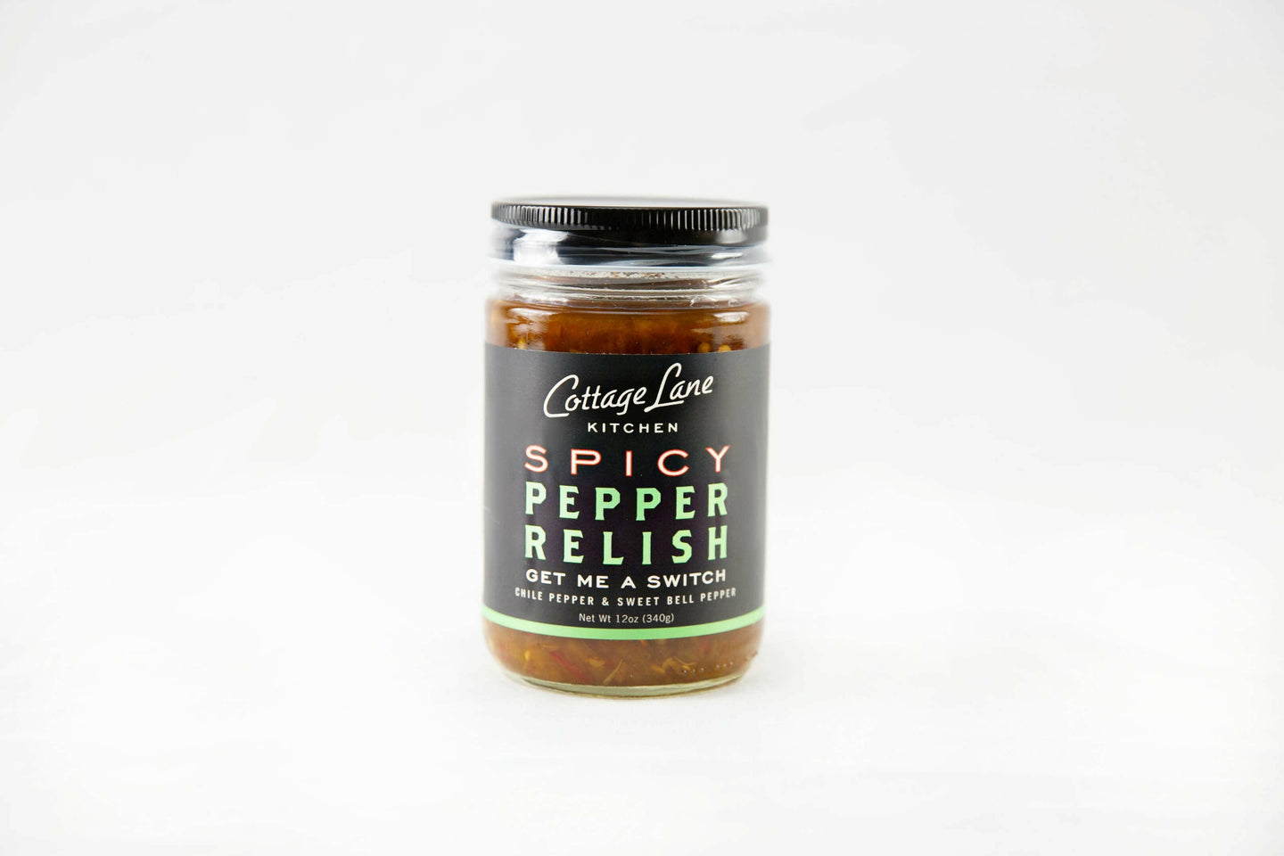 12 oz Get Me Switch Pepper Relish.