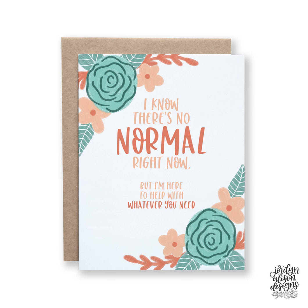 New Normal, Friendship Encouragement Military Card