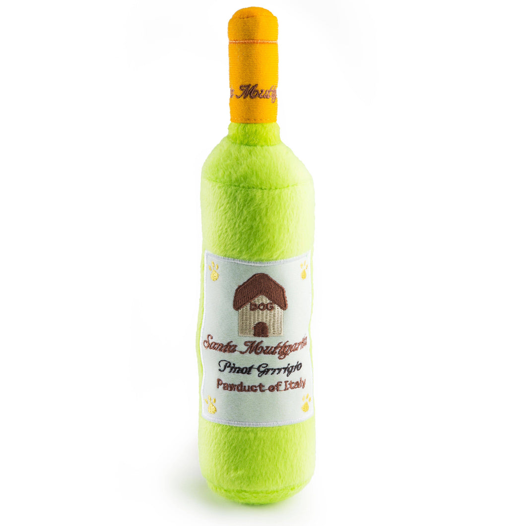 Santa Muttgarita Pinot Grrrigio Wine Toy