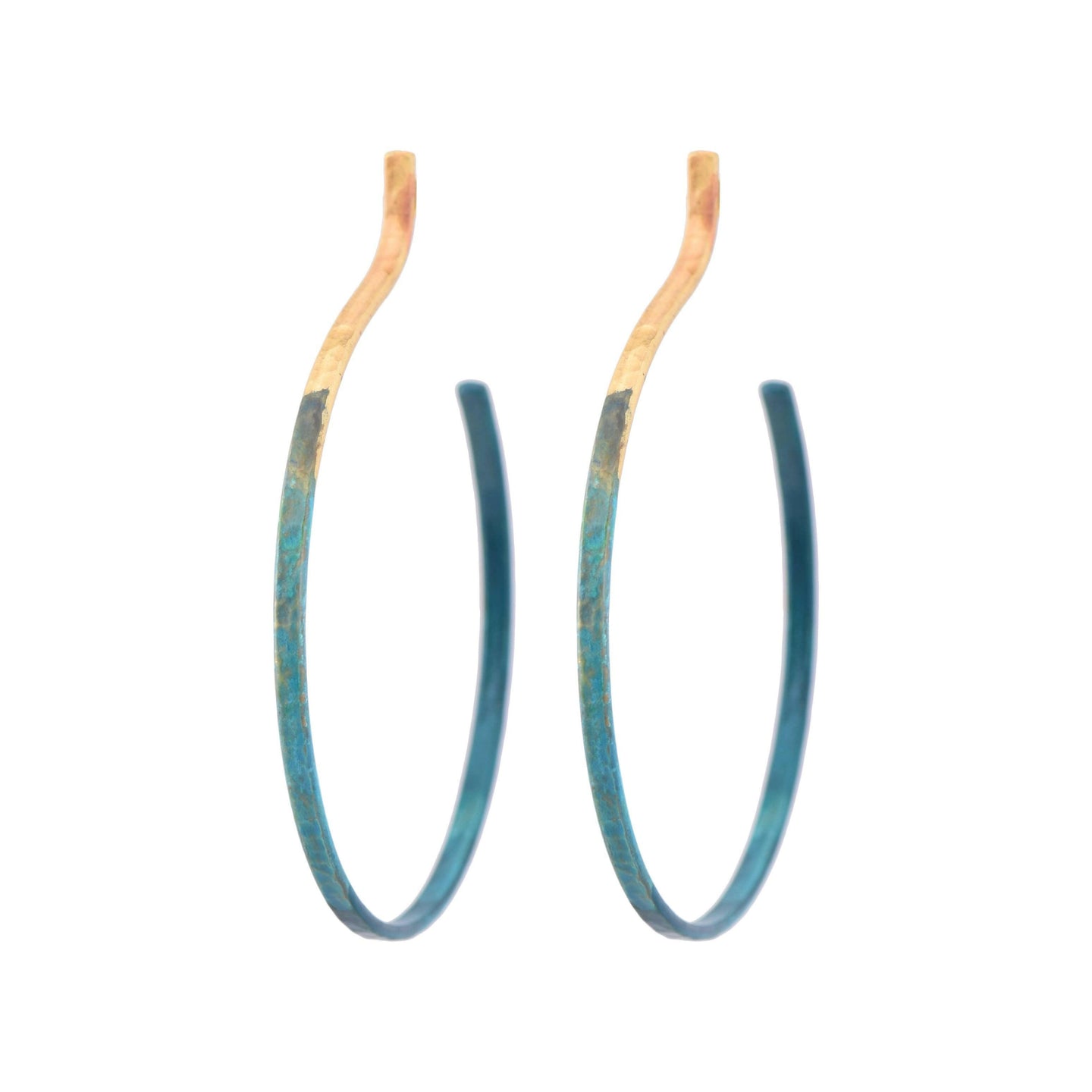 Teal Hoops.