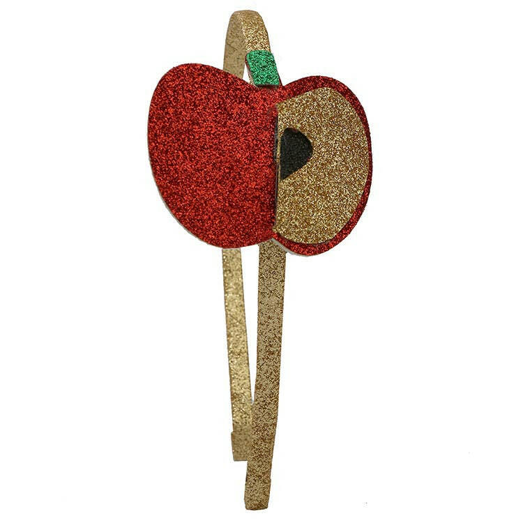 Glitter Apple Headband.