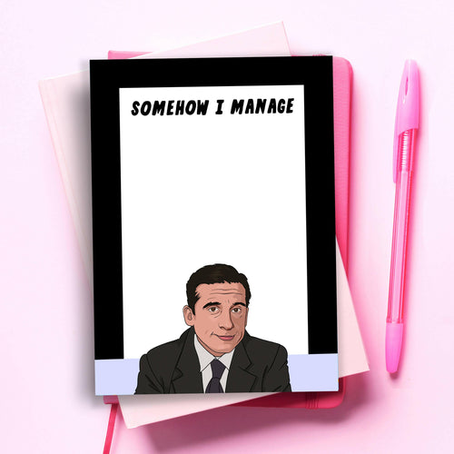 The Office Funny Notepad - Michael Scott To Do List.