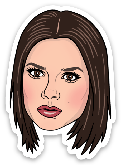 Posh Spice Sticker