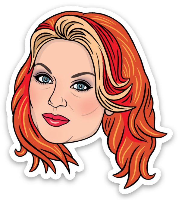 Ginger Spice Sticker.