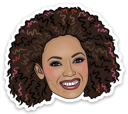 Scary Spice Sticker.