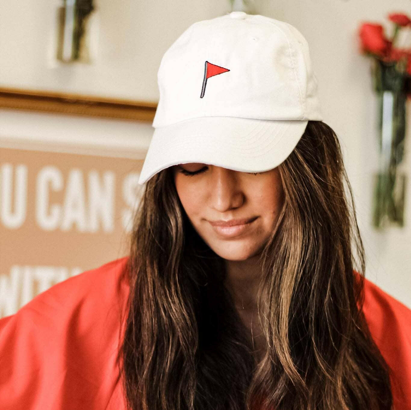 Red Flag Funny Dad Hat.