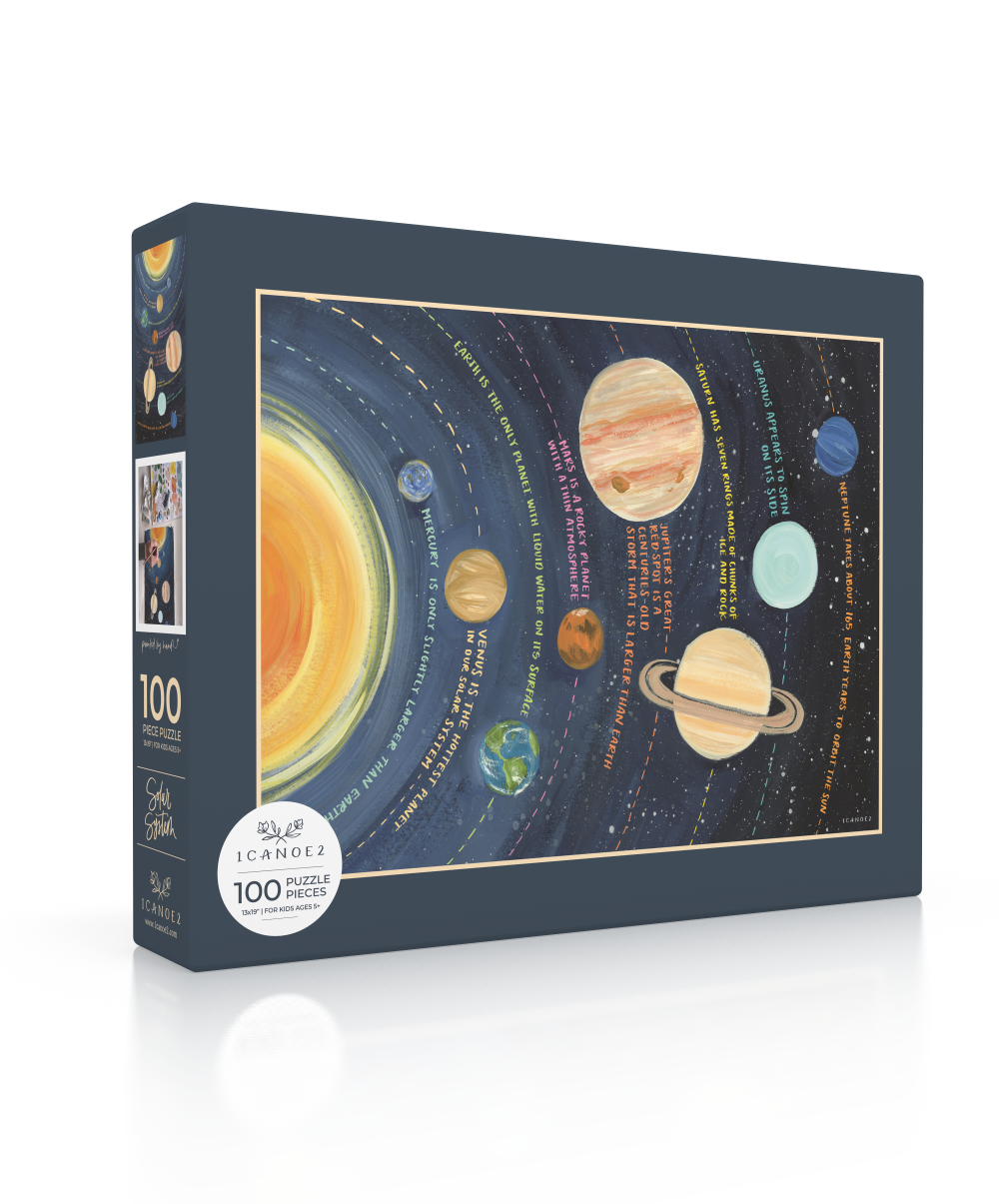 Solar System Kids Puzzle.