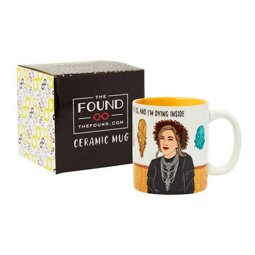 Moira The World is Falling Apart Coffee Mug.