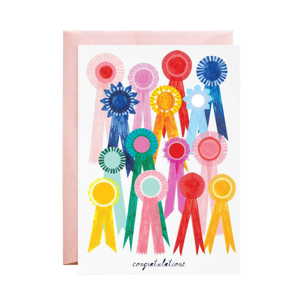 First Place Ribbon - Greeting Card.