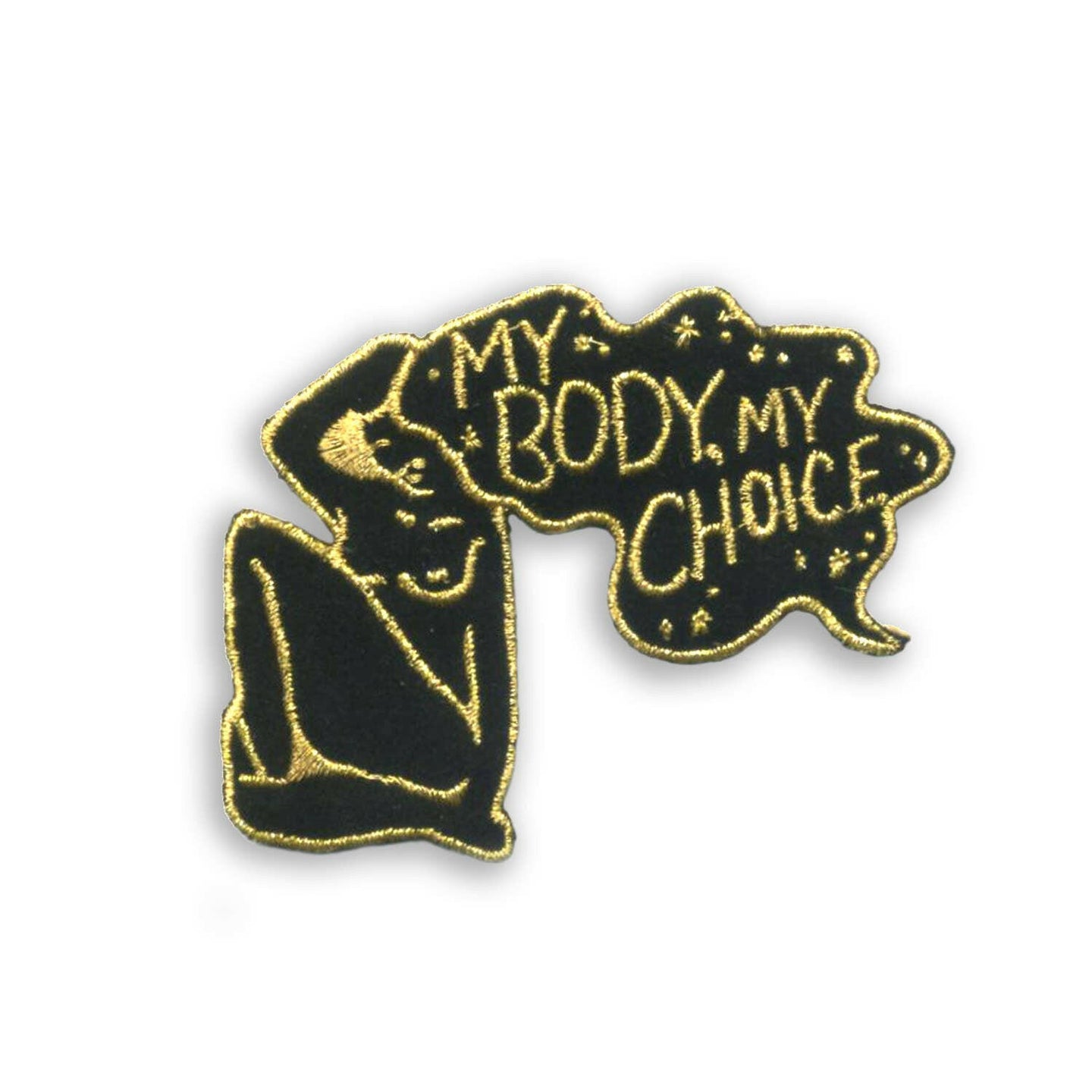 My Body, My Choice Embroidered Patch.