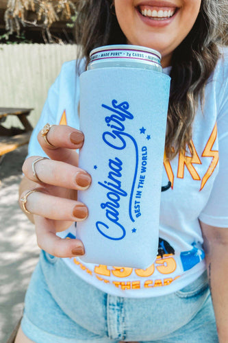 Carolina Girls Slim Koozie.