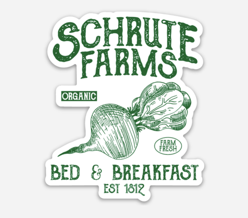 Schrute Farms Sticker.