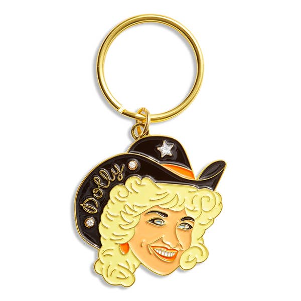 Dolly Cowgirl Key Chain