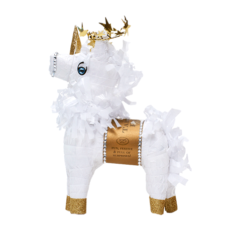 Mini Tabletop Unicorn Pinata.