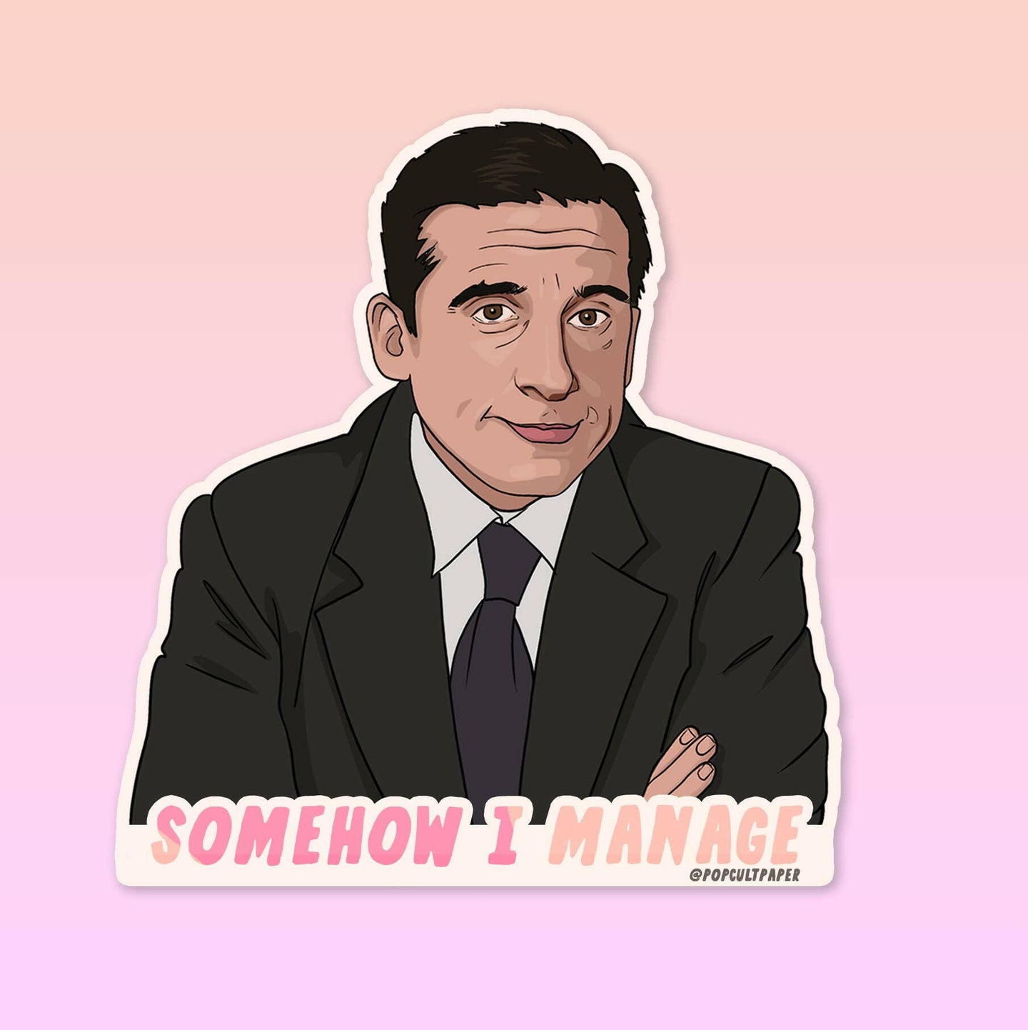 Funny Laptop Sticker - The Office Vinyl Sticker.